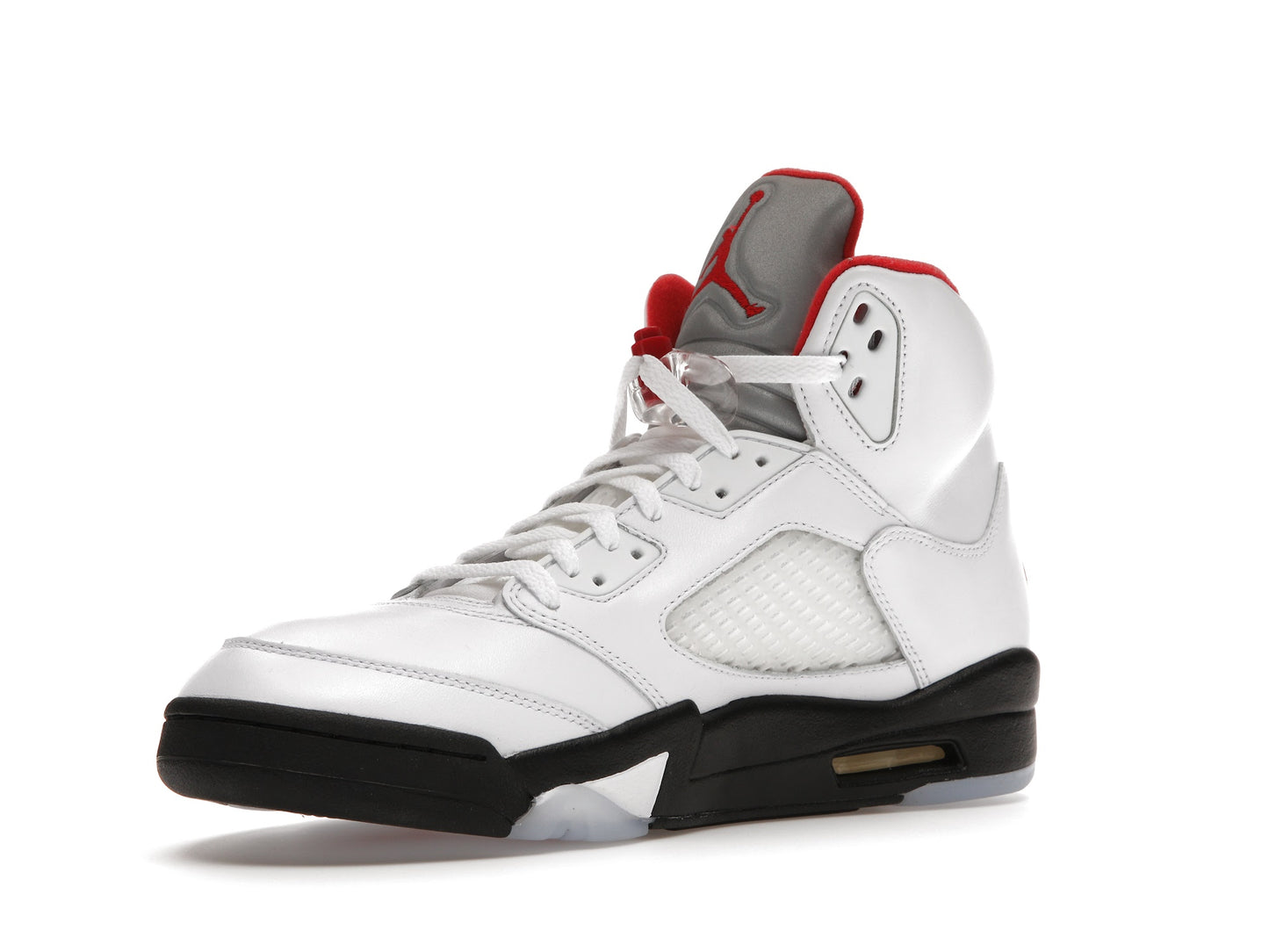 Jordan 5 Retro Fire Red Silver Tongue (2020)