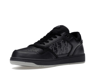 Dior B27 Low Black Dior Oblique Galaxy Leather Grey