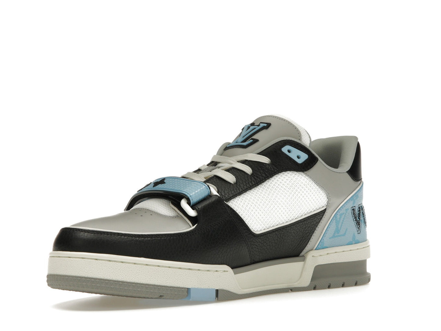 Louis Vuitton LV Trainer Blue Gray Black 