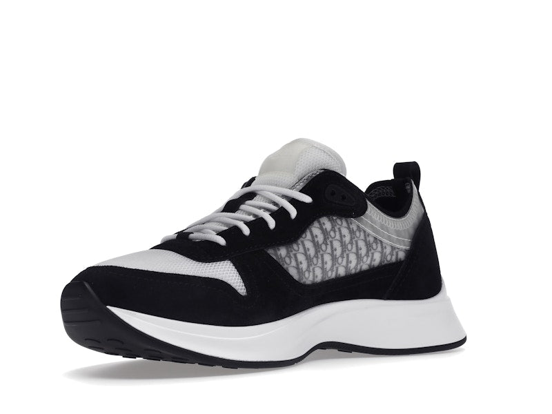 Dior B25 Oblique Runner Sneaker Black Suede 