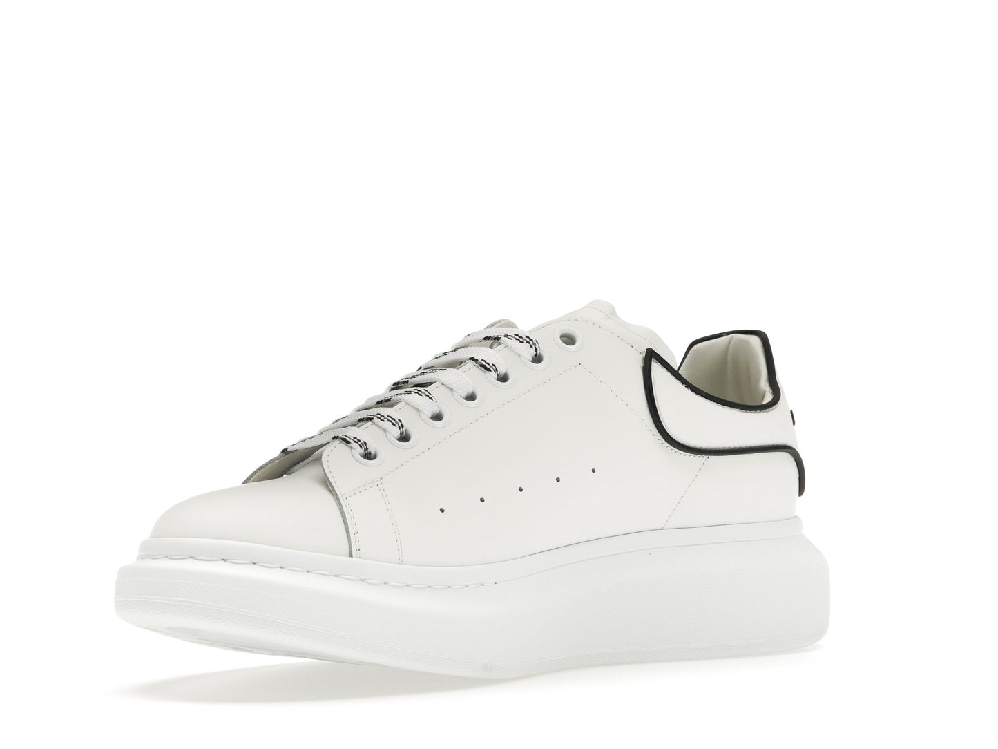 Alexander McQueen Oversized White Black Trim