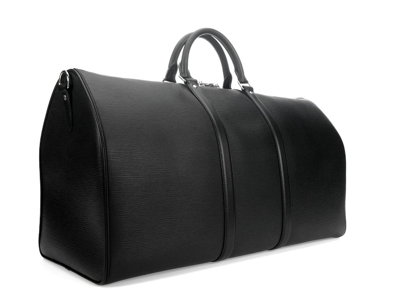 Louis Vuitton x Supreme Keepall Bandouliere Epi 55 Black