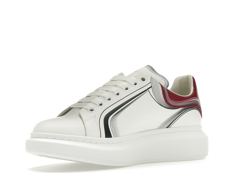 Alexander McQueen Oversized White Garnet