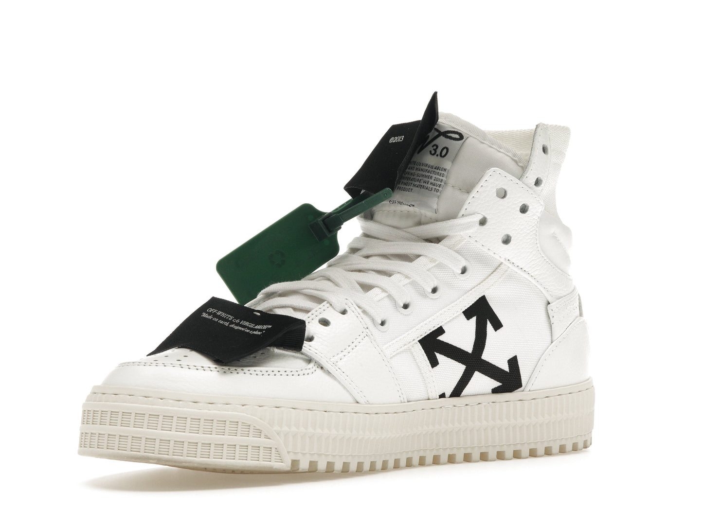 OFF-WHITE Off-Court 3.0 White Black Green