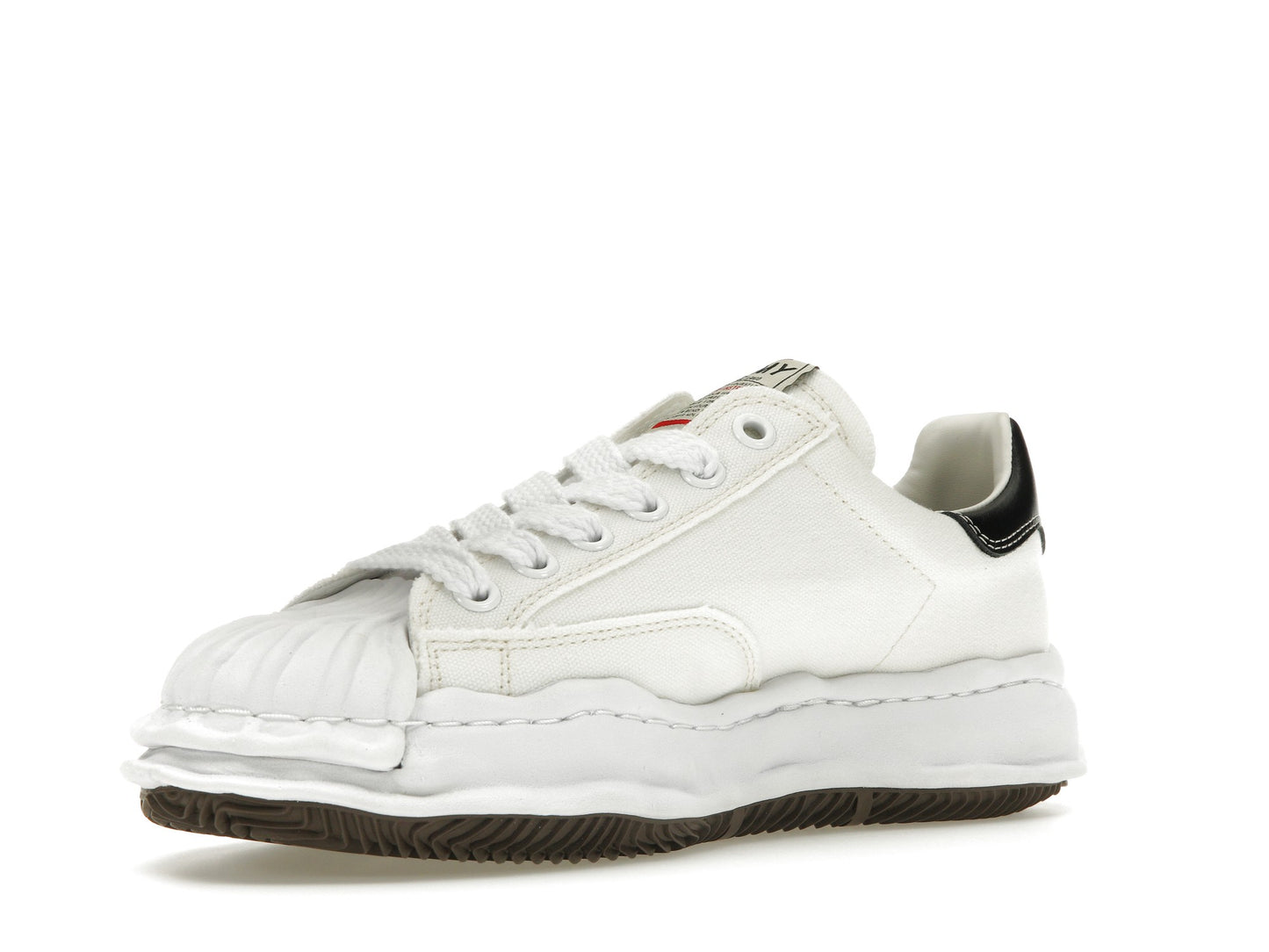 Maison Mihara Yasuhiro Blakey OG Sole Canvas Low White 