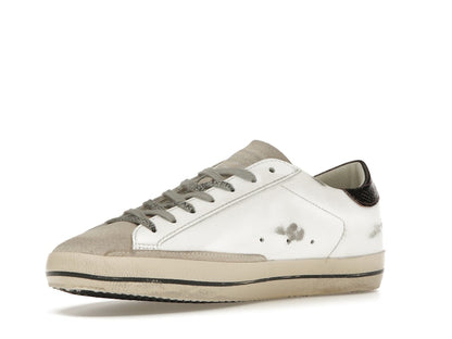 Golden Goose Super-Star White Seedpearl Green