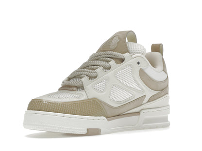 Louis Vuitton LV Skate Sneaker Beige White