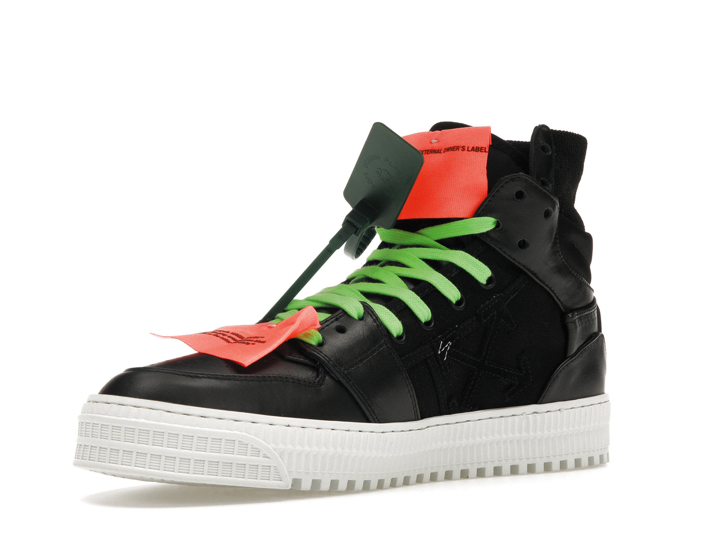 OFF-WHITE Off Court 3.0 Black Neon Green Orange 