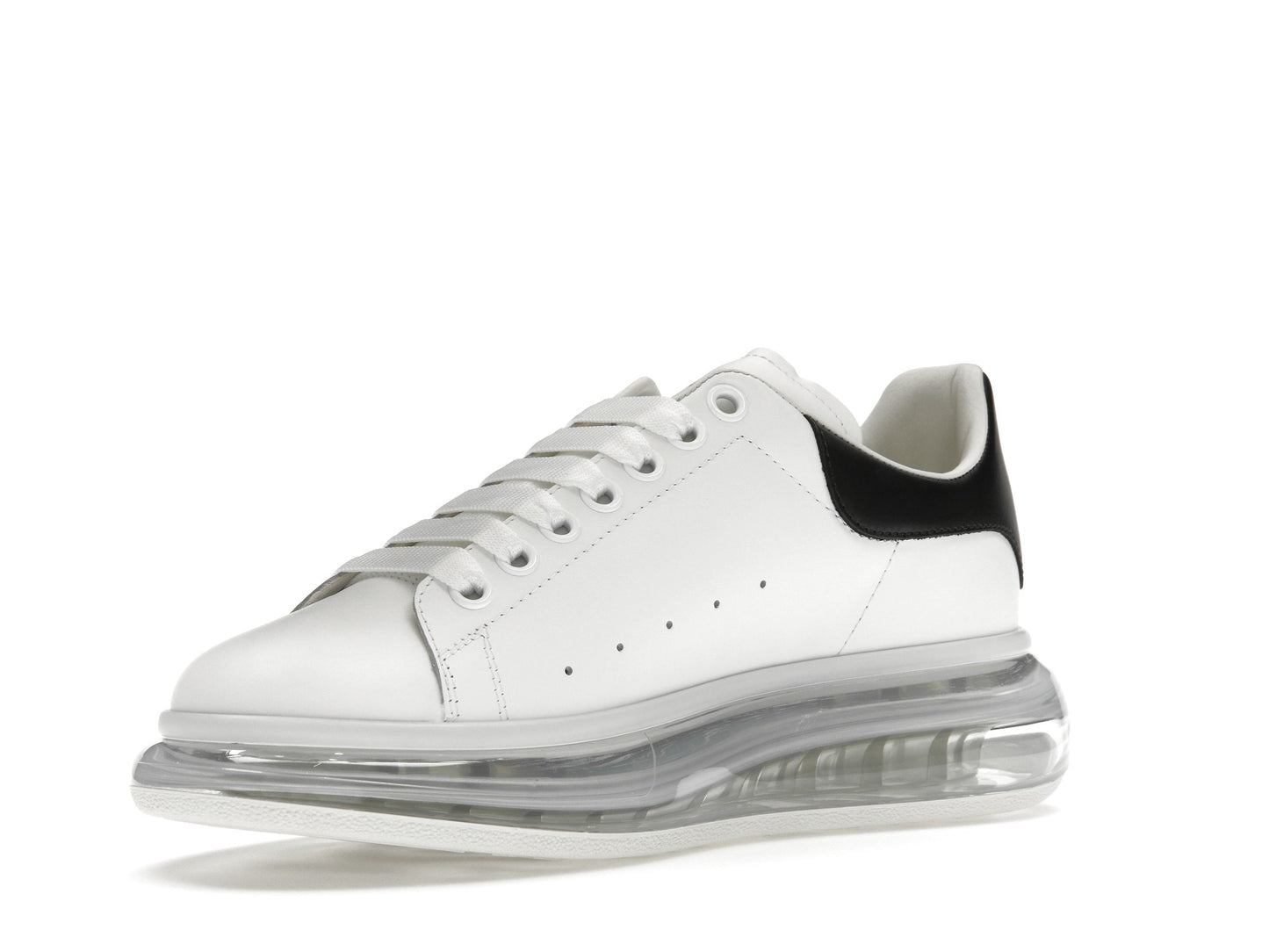 Alexander McQueen Oversized Clear Sole Black 