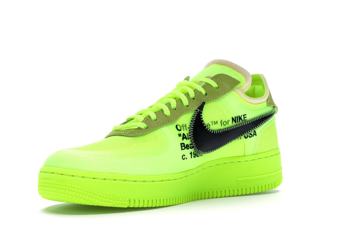 Nike Air Force 1 Low Off White Volt