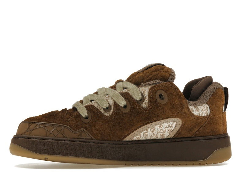 Dior B9S Skater ERL Brown Suede with Brown and Beige Dior Oblique Jacquard