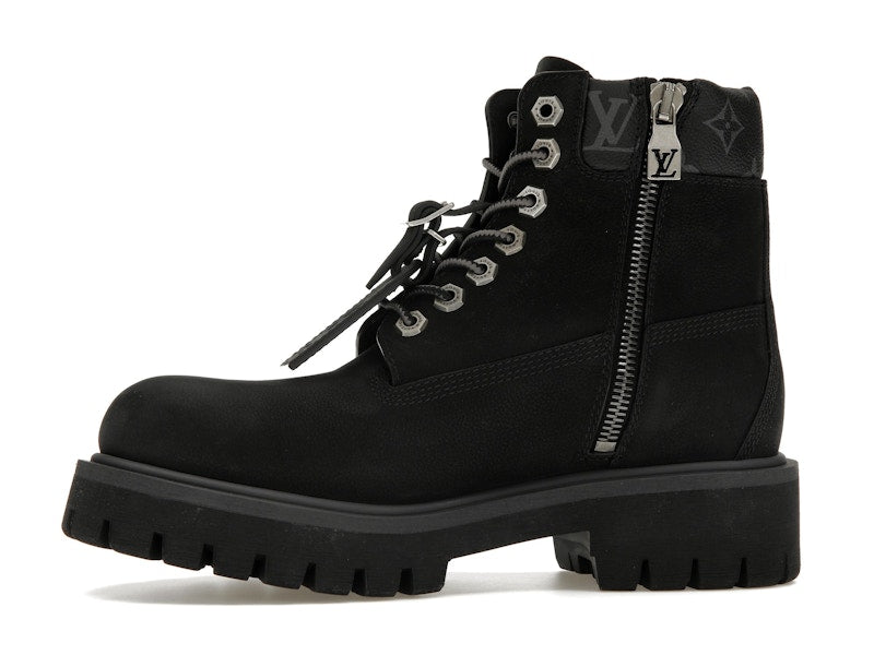 Louis Vuitton Timberland 6" Ankle Boot Black