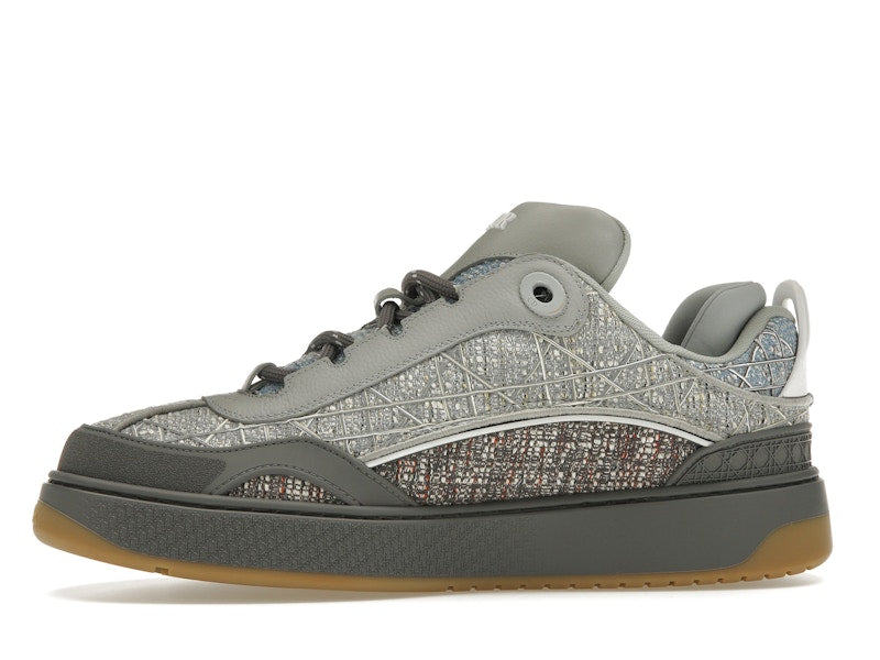 Dior B9S Skater Tweed Deep Gray Blue