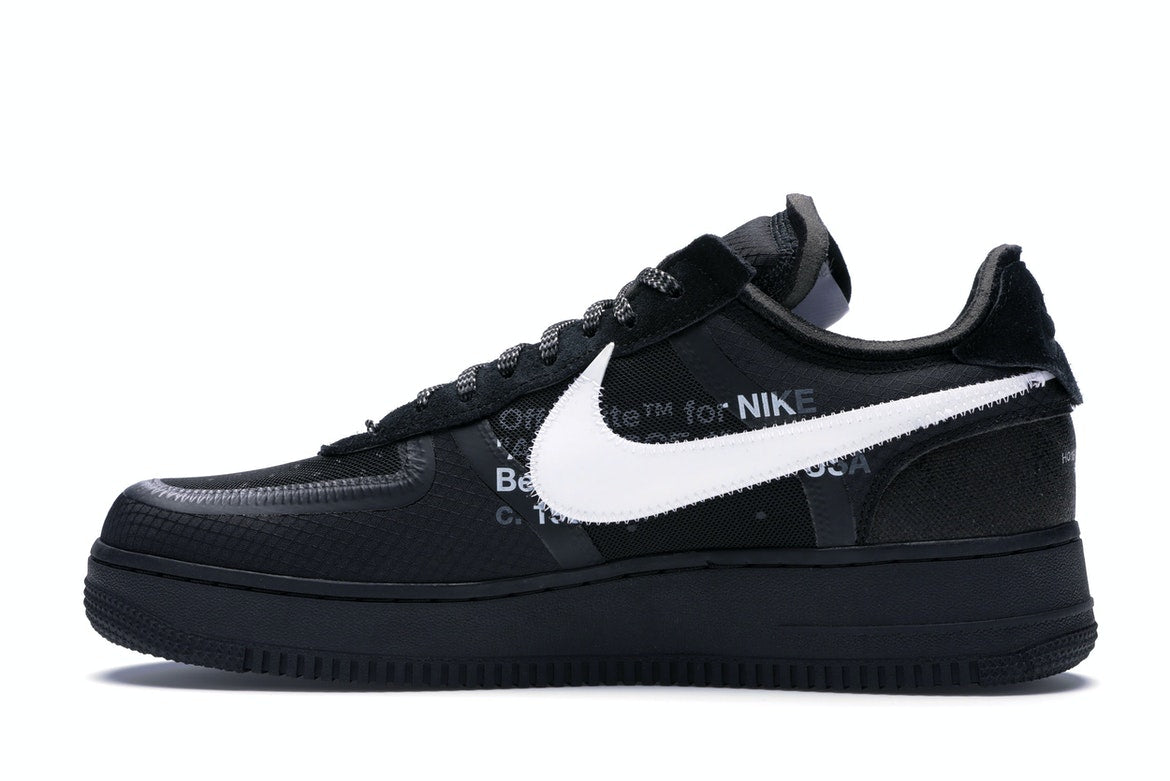 Nike Air Force 1 Low Off-White Noir Blanc