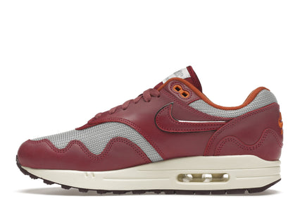 Nike Air Max 1 Patta Waves Rush Maroon (with Bracelet)