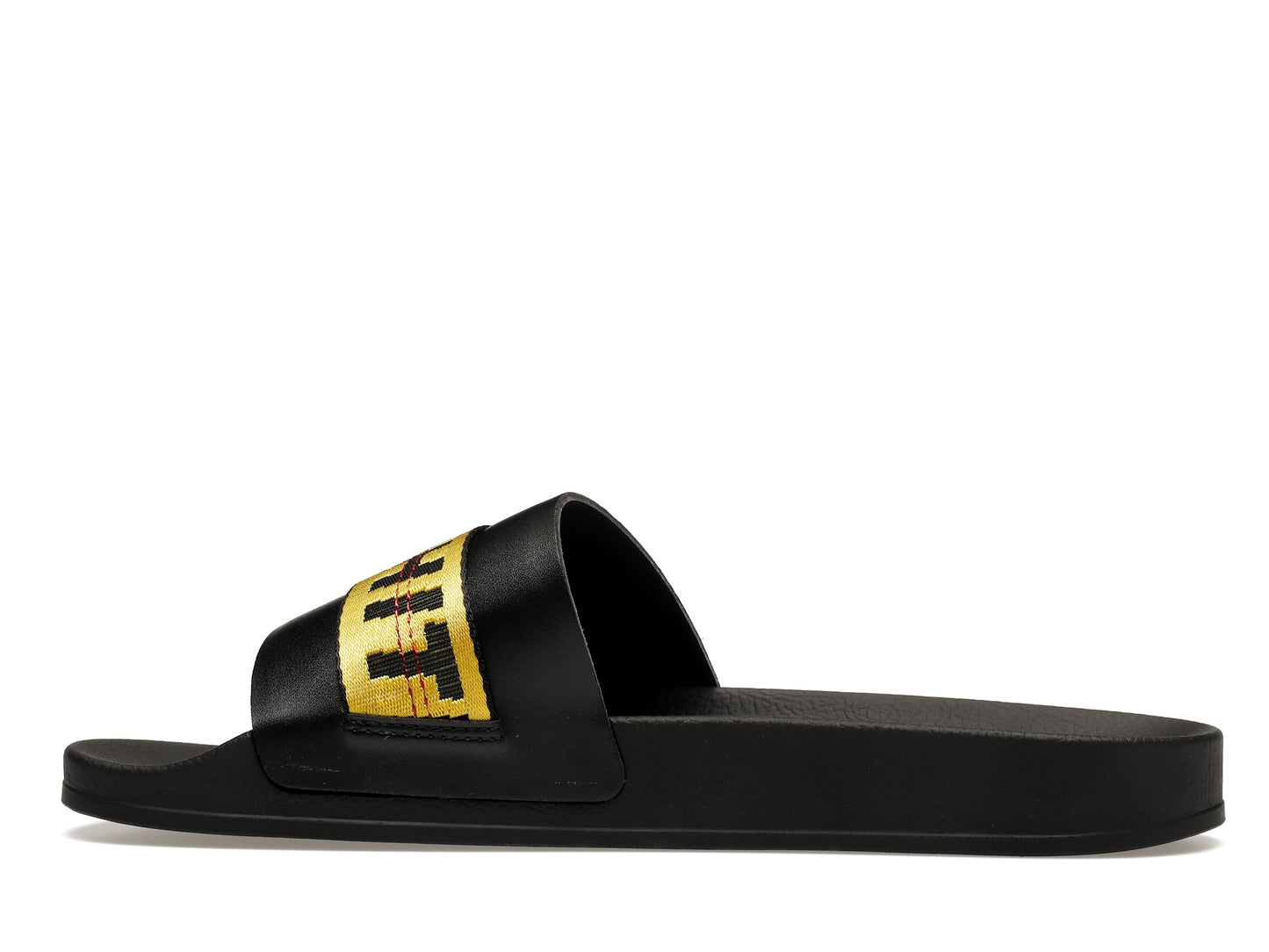 OFF-WHITE Industrial Belt Slides Black Yellow