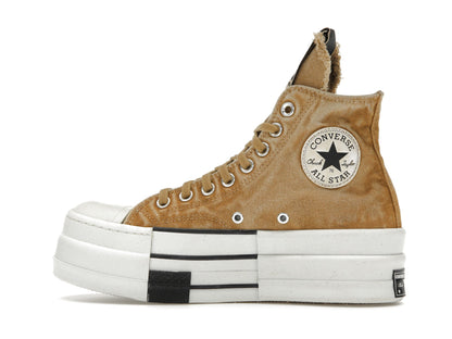 Converse DBL DRKSTAR Chuck Taylor All Star 70 Hi Rick Owens DRKSHDW Overdye Blonde 