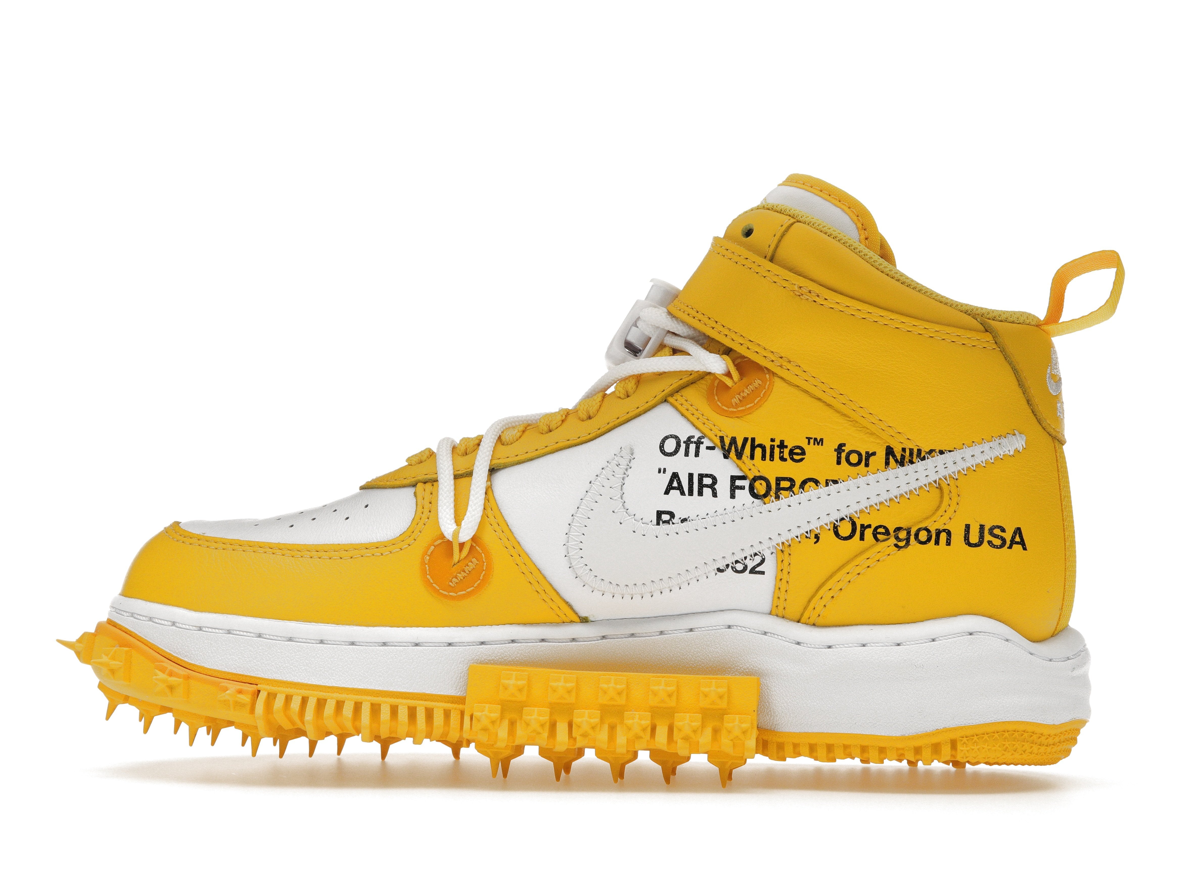 Nike Air Force 1 Mid SP Off White Varsity Maize Sneaker Store Co