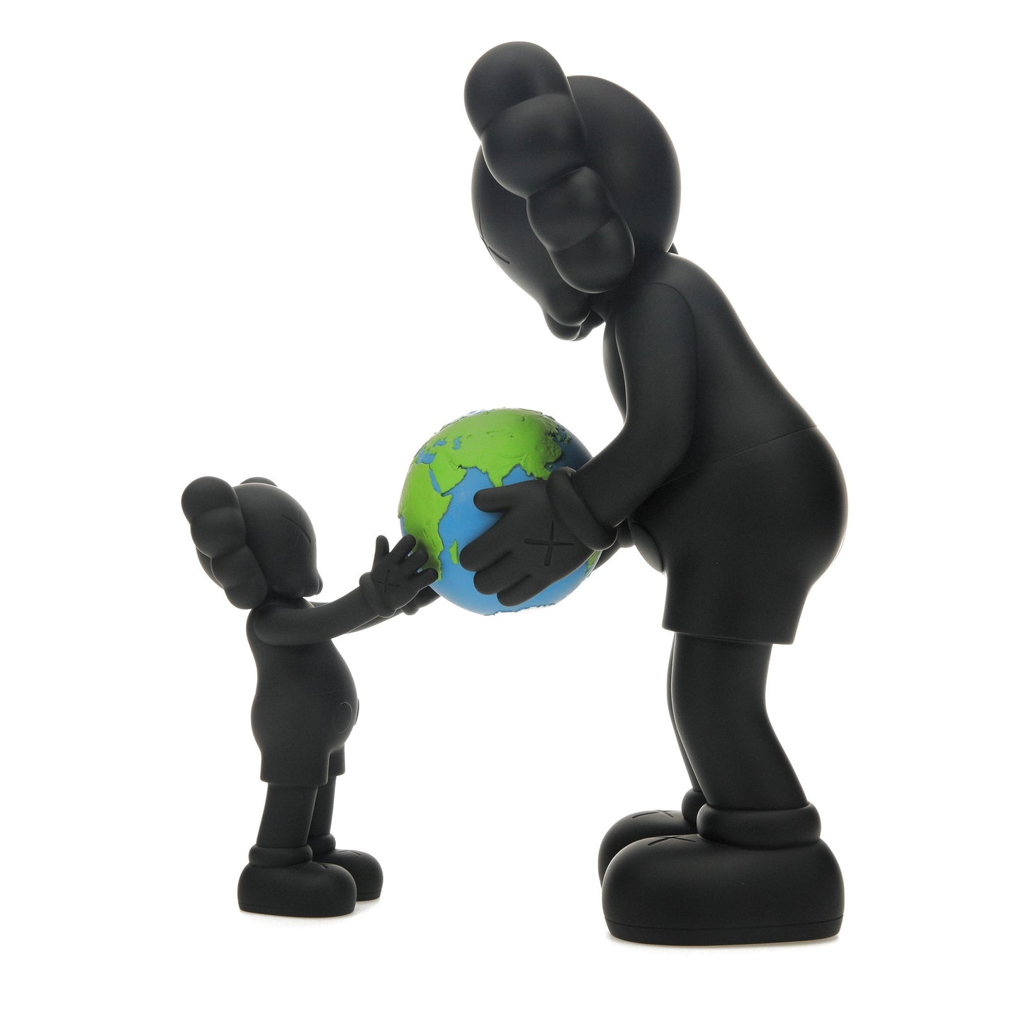 KAWS LA PROMESSE Figurine Vinyle Noir