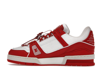 Louis Vuitton Trainer Red White