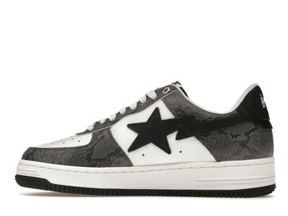 A Bathing Ape Bape Sta Snake Skin Black