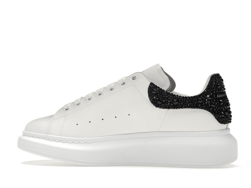 Alexander McQueen Oversized White Black Crystals