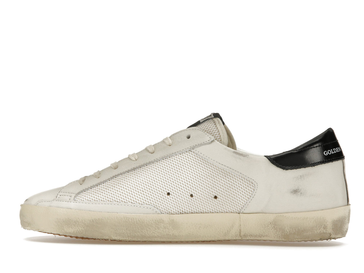 Golden Goose Super-Star White Red Black