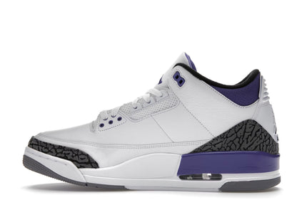 Jordan 3 rétro iris foncé