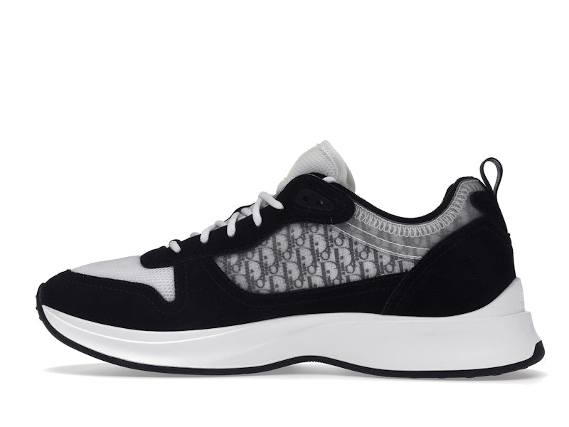 Dior B25 Oblique Runner Sneaker Black Suede 