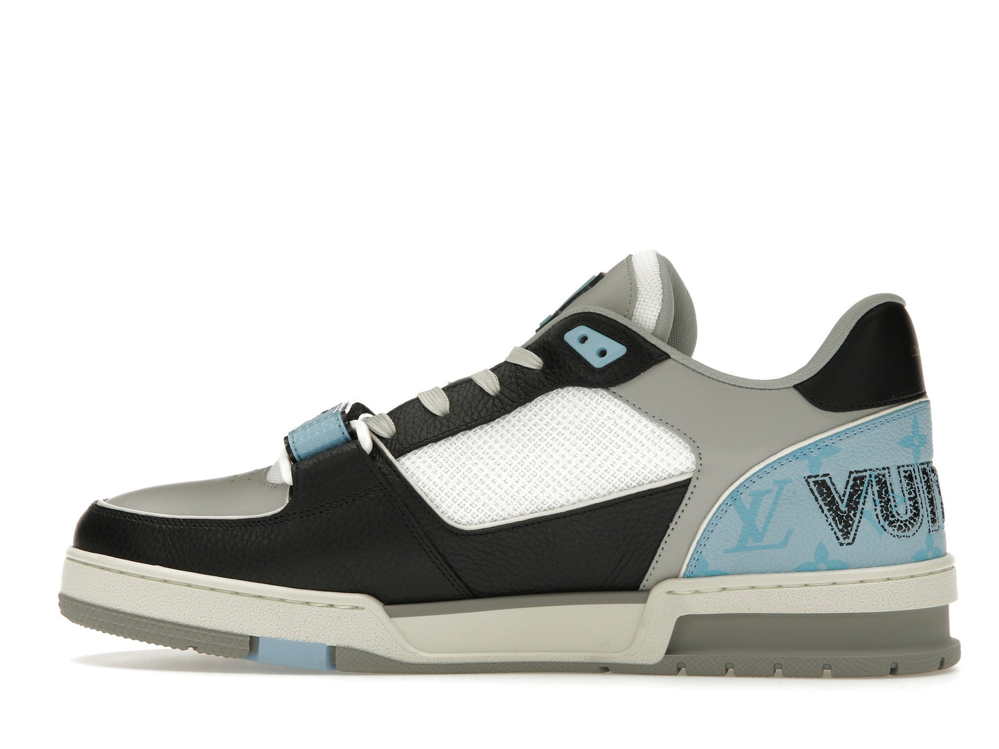 Louis Vuitton LV Trainer Bleu Gris Noir 