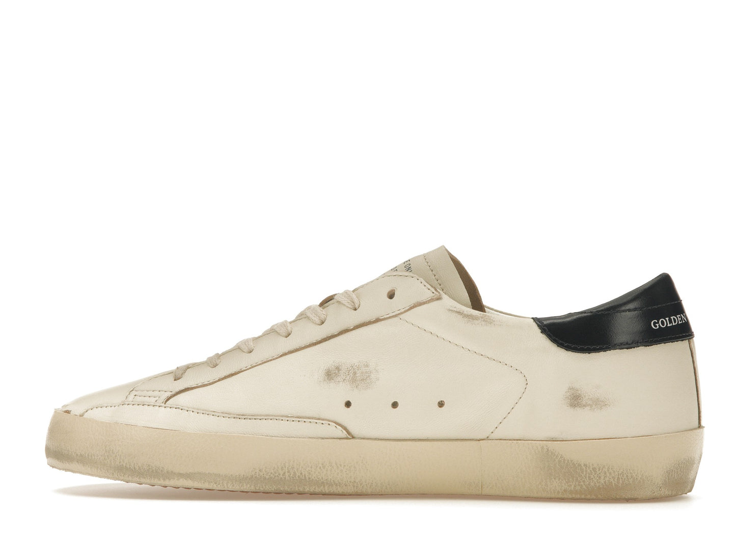 Golden Goose Super-Star Beige Bleu Nuit