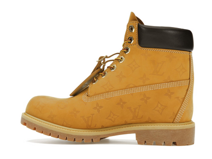 Louis Vuitton Timberland 6" Ankle Boot Wheat Monogram