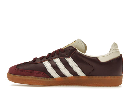 adidas Samba OG Maroon Gold Metallic