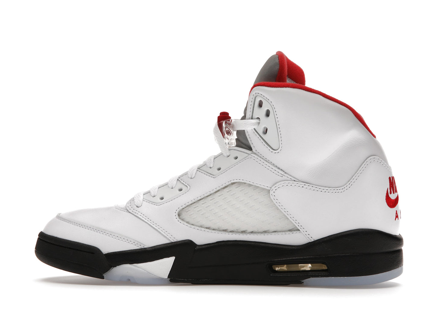 Jordan 5 Retro Fire Red Silver Tongue (2020)