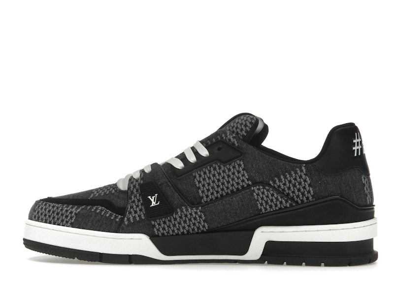 Louis Vuitton LV Trainer Black Damier 3D Denim