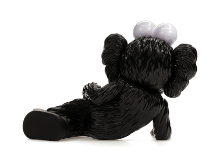 KAWS TIME OFF Figurine en Vinyle Noir