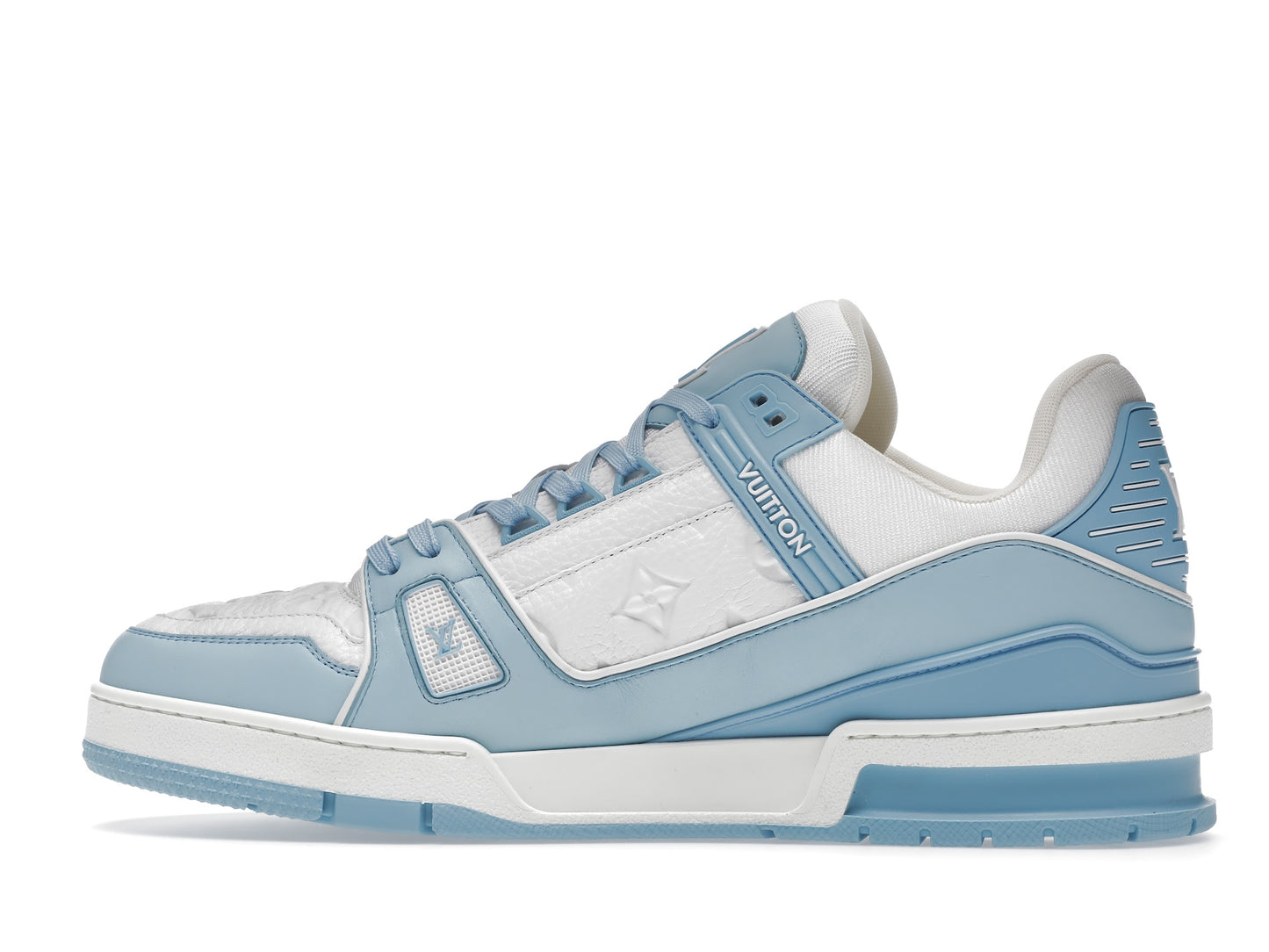 Louis Vuitton Trainer Low White Sky Blue 