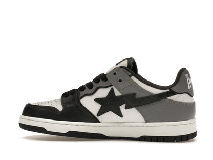 A Bathing Ape Sk8 Sta #5 Black White Grey