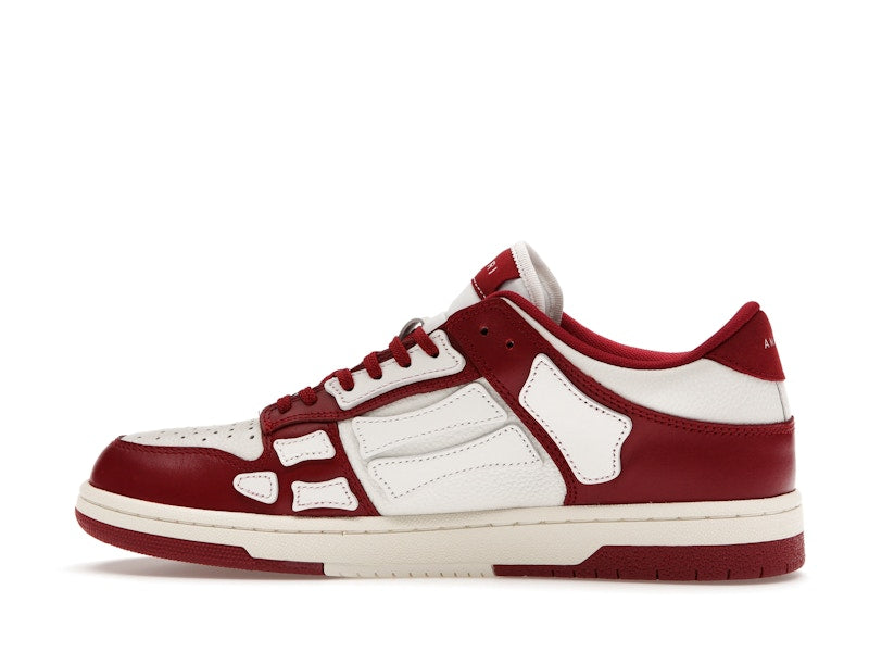 AMIRI Skel Top Low Rouge Blanc 