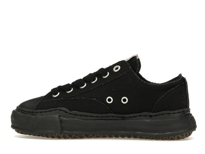 Maison Mihara Yasuhiro Peterson OG Sole Canvas Low Triple Black