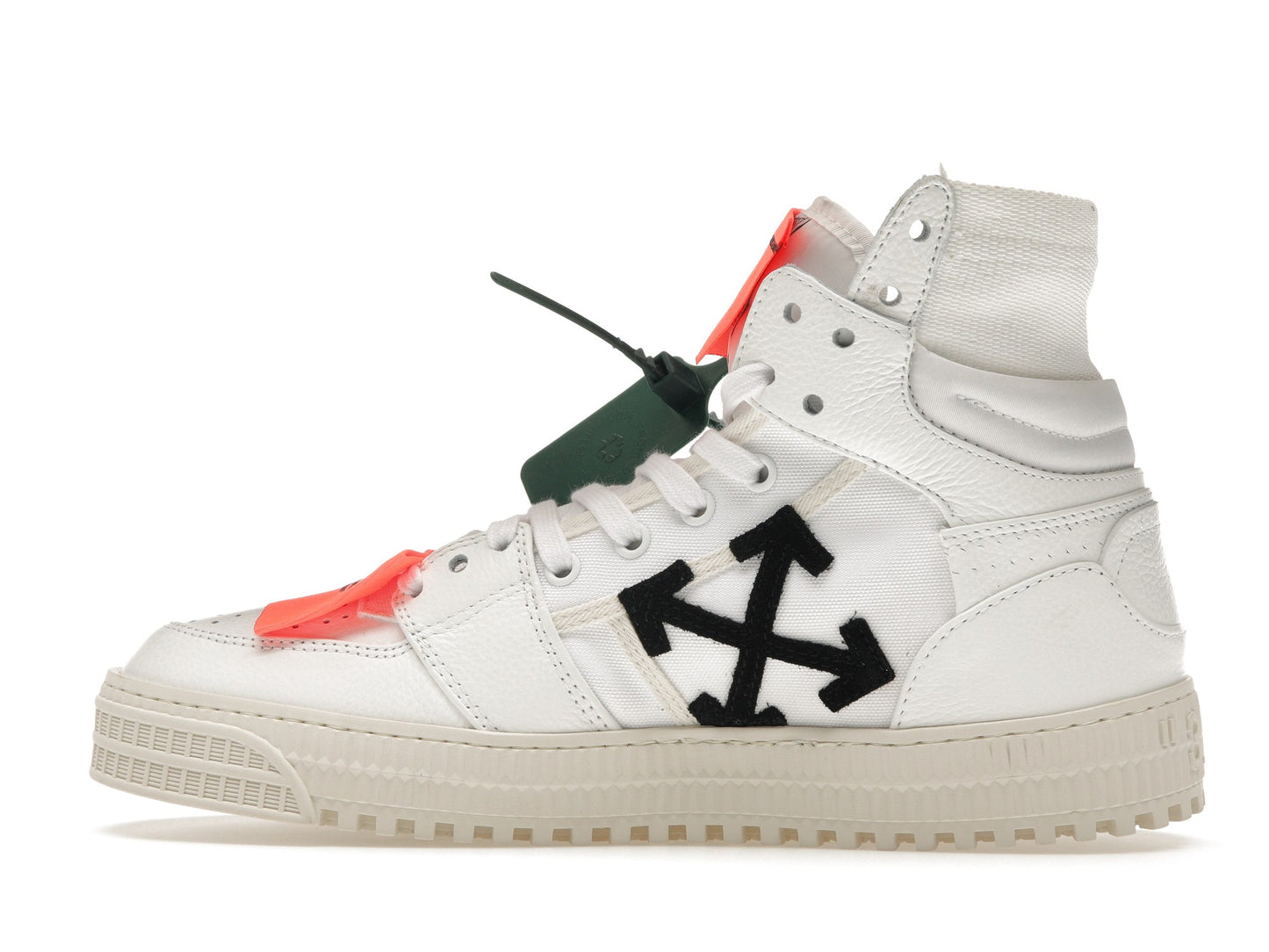 OFF-WHITE Off Court 3.0 Leather White White Orange