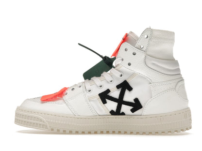 OFF-WHITE Off Court 3.0 Cuir Blanc Blanc Orange 