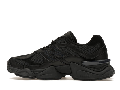 New Balance 9060 Triple Black Leather