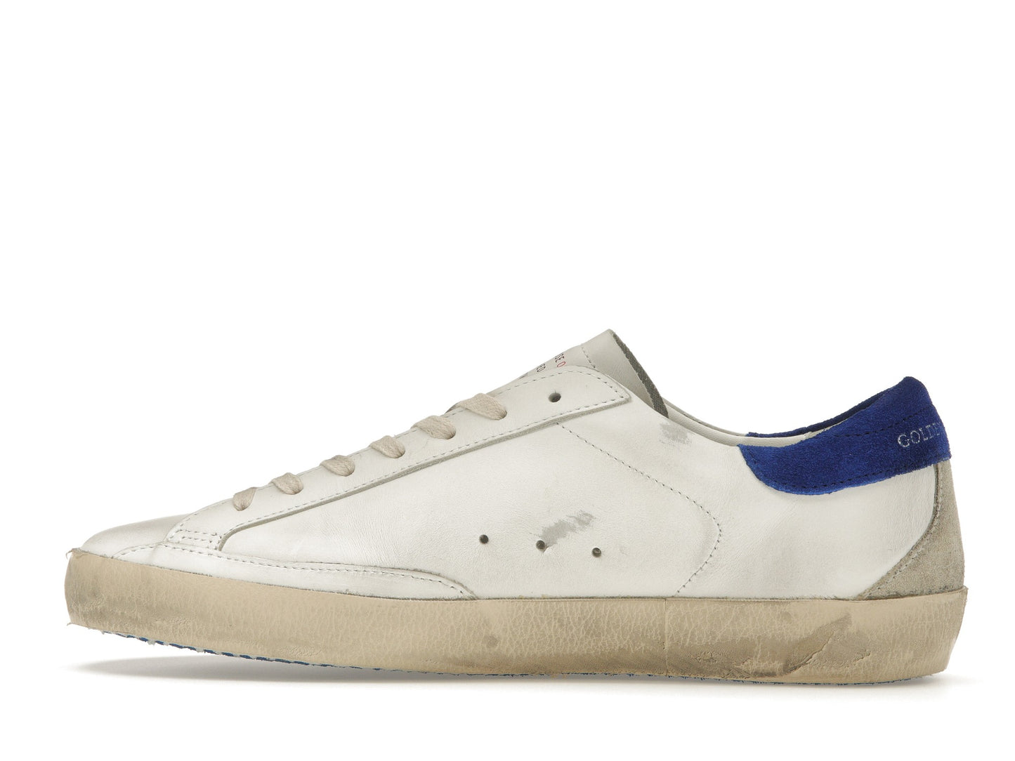 Golden Goose Super-Star White Snake Blue