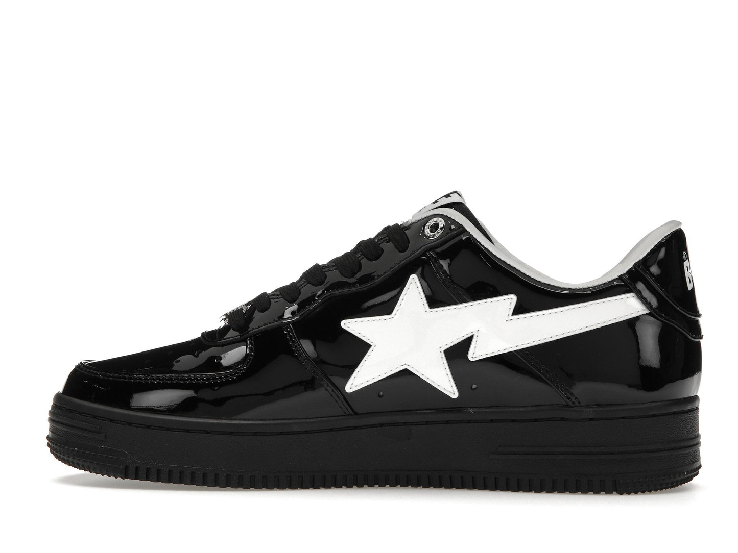 A Bathing Ape Bape Sta #2 Black Patent