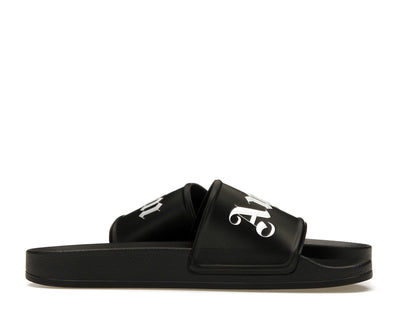 Palm Angels Pool Slides Black