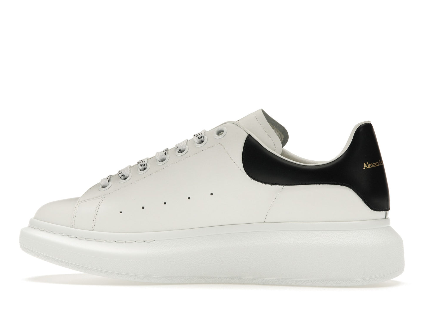 Alexander McQueen Oversized White Black