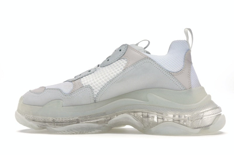 Balenciaga Triple S Clear Sole White