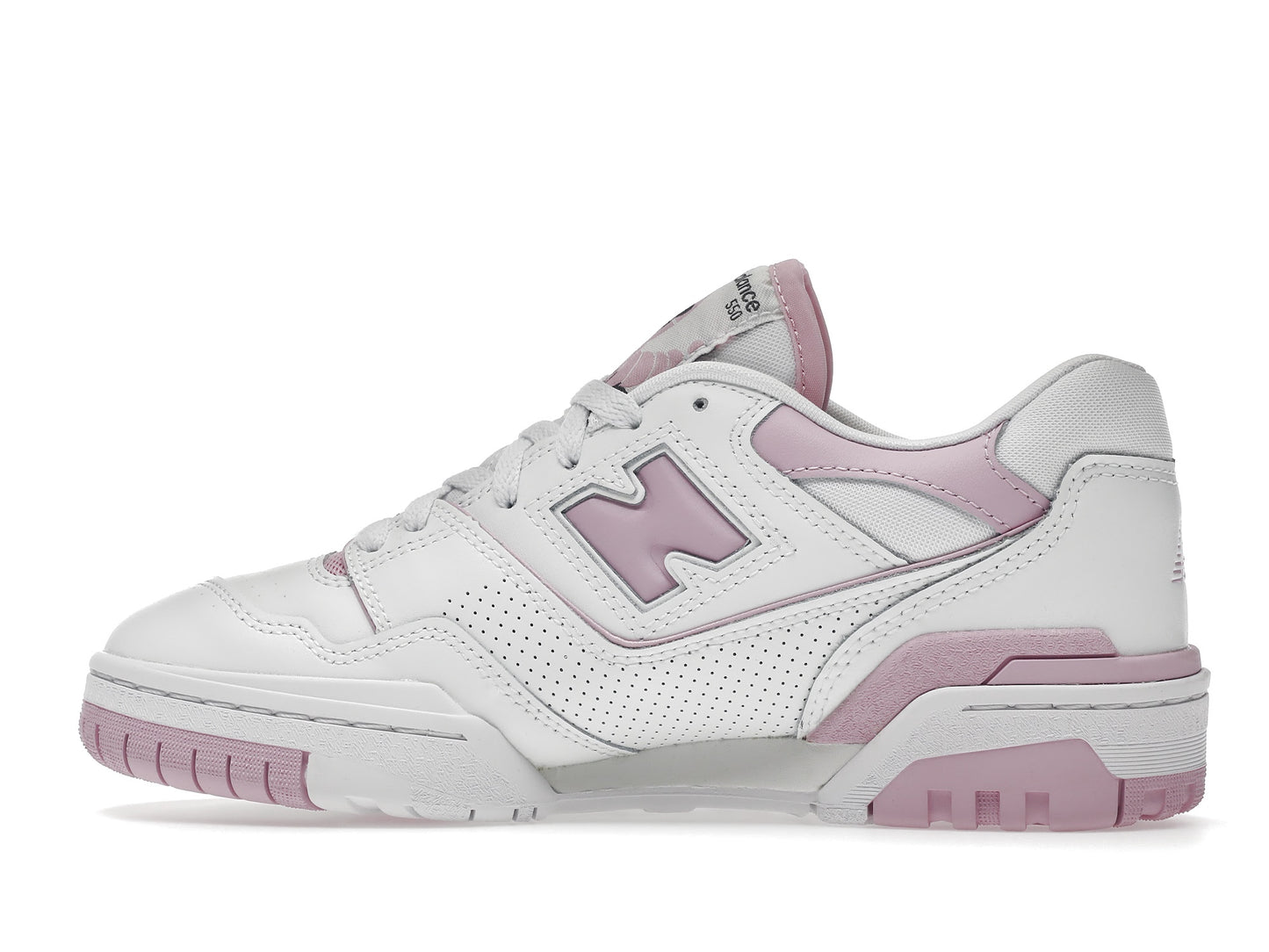 New Balance 550 White Bubblegum Pink