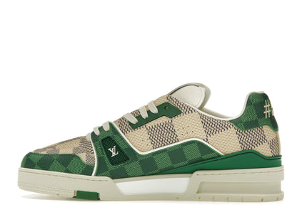 Louis Vuitton LV Trainer Damier White Green